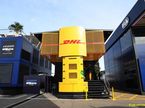 DHL motorhome.
11.06.2026. Formula 1 World Championship, Rd 7,