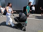 (L to R): Melissa Jimenez (ESP) with her son Leonard Alonso Jimenez (ESP); and