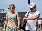 (L to R): Tiffany Cromwell (AUS) Professional Cyclist with her boyfriend