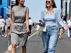 (L to R): Rebecca Donaldson (GBR) with Alicia Torriani.
26.07.2026. Formula 1