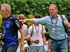 (L to R): Mark Thompson (GBR) Photographer with Jos Verstappen
