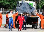 Эвакуация Sauber Рафаэле Марчьелло
