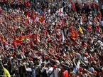 Болельщики Ferrari в Имоле, Гран При Сан-Марино 2006 года