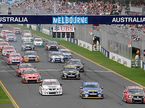 Старт гонки V8 Supercars в Альберт-парке, 2012 год