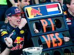 Макс Ферстаппен после своей первой гонки за Red Bull Racing