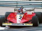 Жиль Вильнёв на Ferrari с радиальными шинами Michelin