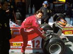 Жиль Вильнёв на Гран При Лонг-Бич (США-Запад) 1978 года. Фото Ferrari