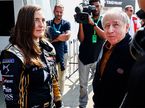 Татьяна Кальдерон и Жан Тодт, президент FIA, на тестах в Эр-Рияде