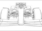 Эскиз внешнего вида машины 2021 года. FIA