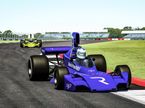 Дарио Франкитти лидирует за рулём исторической машины Brabham на виртуальном Сильверстоуне
