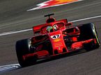Мик Шумахер на тестах во Фьорано за рулём SF71H, фото пресс-службы Ferrari