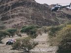 Toyota Нассера Аль-Аттии на трассе Дакара, фото пресс-службы ралли-рейда