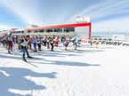 Лыжный забег на Moscow Raceway