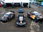 Машины Toyota Gazoo Racing в Париже, фото пресс-службы Toyota