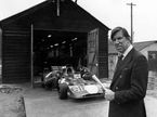 Кен Тиррелл у его Tyrrell Shed