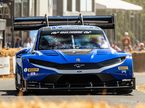 Роман Дюма в Гудвуде за рулём Ford Super Mustang Mach-E EV, фото пресс-службы фестиваля