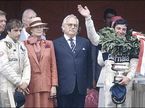 Церемония награждения Гран При Монако'82