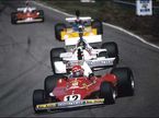 Ники Лауда (Ferrari) и Джеймс Хант (Hesketh-Ford)