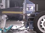 Краш-тест передней части машины Lotus F1