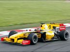 Михаил Алёшин за рулем Renault F1