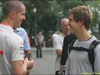 Физиотепавет McLaren и Себастьян Феттель