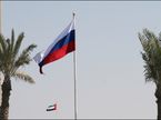 Российский флаг над автодромом Яс-Марина
