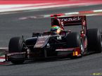 Фабрицио Крестани на тестах GP2 в Барселоне