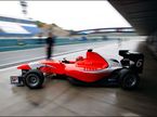 Кевин Чеккон на тестах GP3 в Хересе