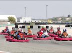 Картинговая гонка в Валенсии с участием пилотов GP3