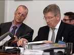 Пол Харрис и Росс Браун на слушаниях Международного Трибунала FIA