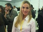 Кармен Хорда на презентации Renault