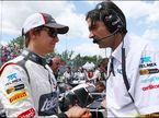 Эстебан Гутьеррес и гоночный инженер Sauber Франческо Ненчи