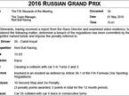 Протокол решения стюардов