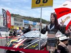 Lamborghini экипажа Даниила Квята на стартовмо поле в Окаяме, фото пресс-службы команды JLOC