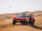 Себастьян Лёб преодолевает пустыню на своём Prodrive Hunter, фото пресс-службы Дакара