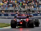 Алекс Элбон за рулём Williams FW46 на трассе в Монреале, фото XPB