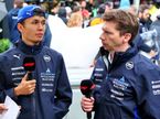 Алекс Элбон и Джеймс Ваулз, руководитель команды Williams, фото XPB