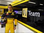 Михаил Алешин на тестах Renault F1