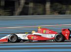Робин Фряйнс на тестах WSR в Ле-Кастелле