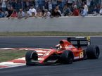 Жан Алези за рулём Ferrari 643 на трассе Гран При Франции, 1991 год, фото XPB