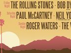 Афиша рок-фестивала Desert Trip