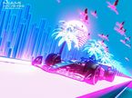 Постер Alline F1, посвящённый предстоящему Гран При Майами