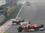Пилоты Ferrari на трассе Гран При Кореи