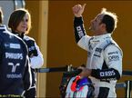 Рубенс Баррикелло. Первый день на тестах Williams