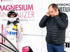 Герхард Бергер и его племянник Лукас Ауэр на этапе DTM в Хоккенхайме, 2016 год