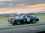 Исторические машины Ferrari на трассе в Гудвуде, фото пресс-службы фестиваля