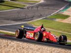 Герхард Бергер за рулём Ferrari F1-412T2 на Нюрбургринге, фото Red Bull