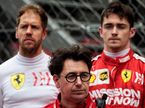 Маттиа Бинотто и гонщики Ferrari