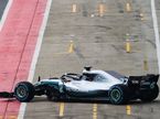 Валттери Боттас за рулем Mercedes F1 W09