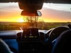 Валттери Боттас опубликовал фотографию из машины по пути на базу Mercedes